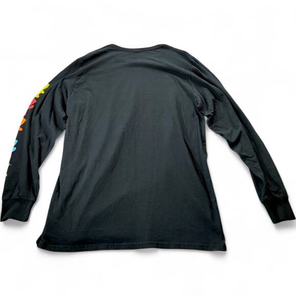 Sour Patch Kids Shirt Sour Then Sweet Candy Long Sleeve Graphic Black Colorful L - Picture 8 of 9